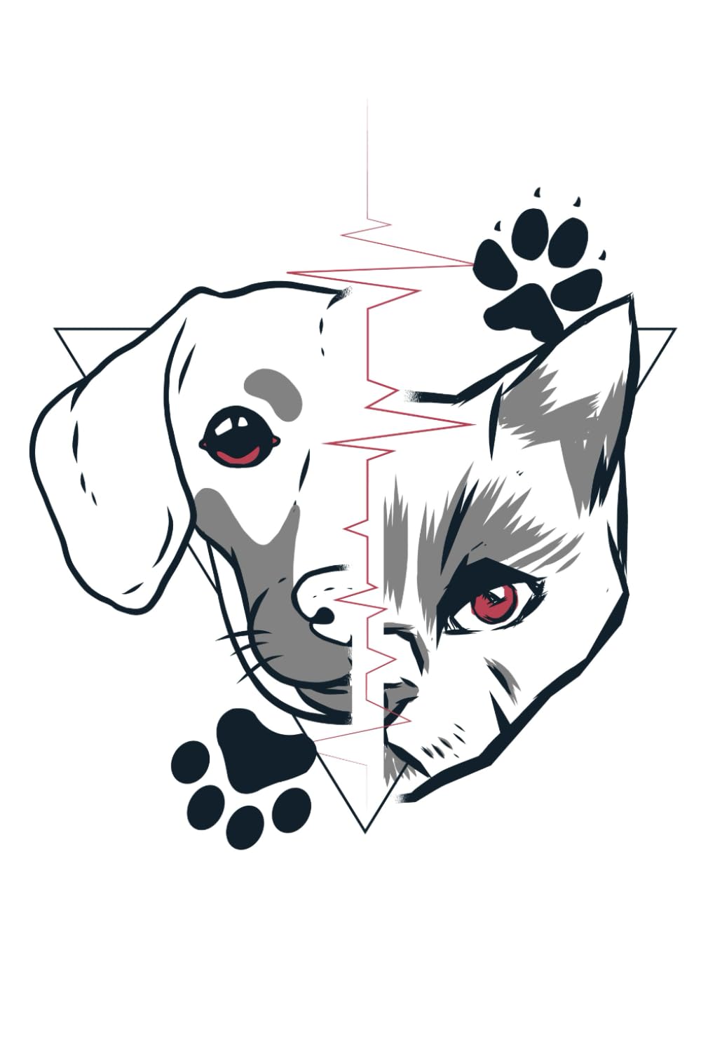 

Dog Cat Notebook: Dog Cat Notebook, Dot-Graph Journal or Notebook (6x9 Inches) with 120 Pages (Independently published)