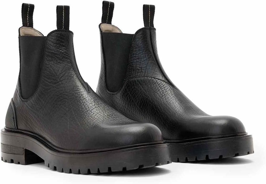 Мужские ботинки AllSaints Mccoy Chelsea, черный — фото 2
