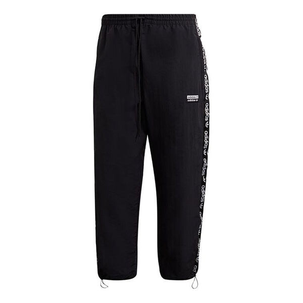 

Спортивные штаны adidas originals Side Logo Sports Casual Trousers Men Black, черный