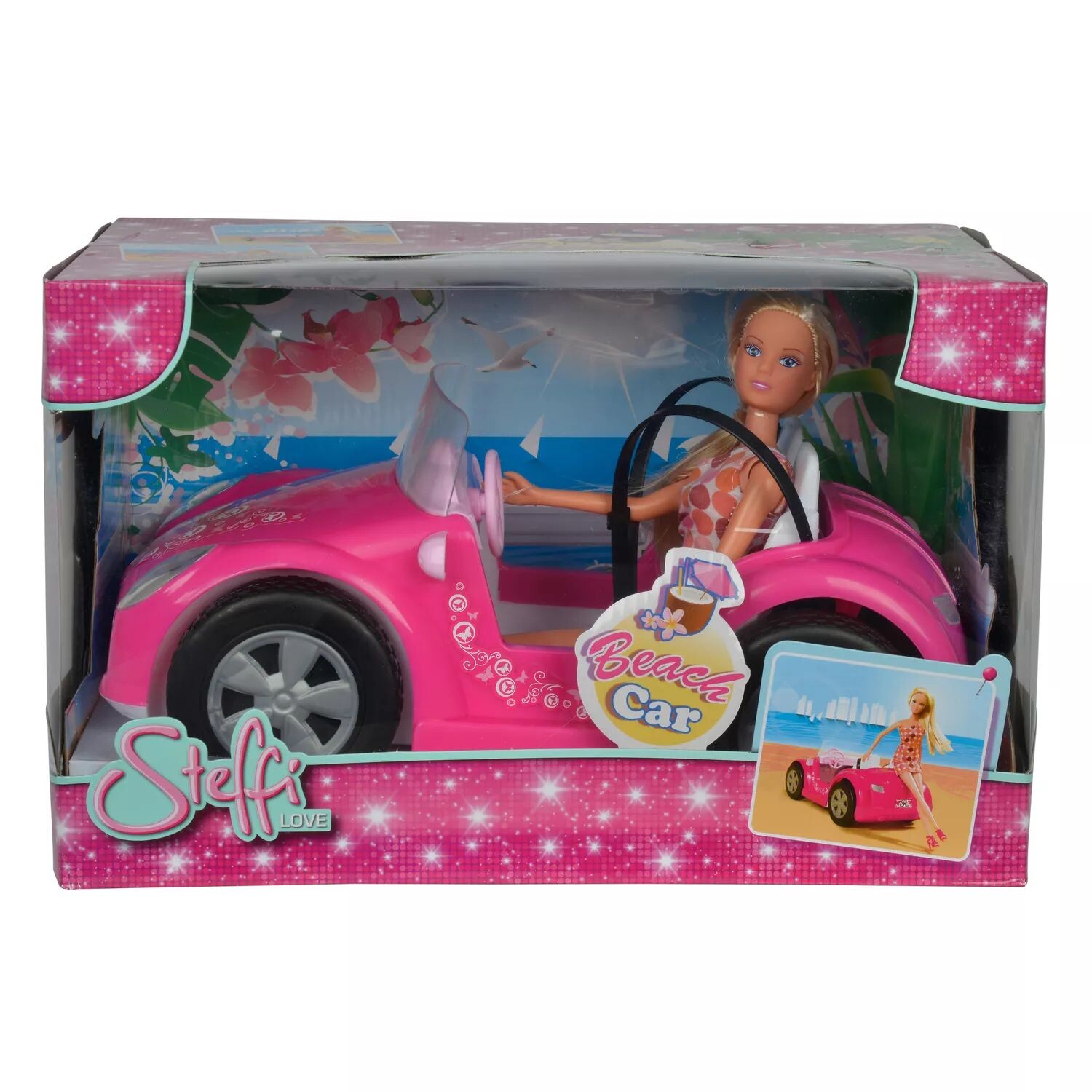 Набор машинок и кукол Simba Toys Steffi Love Beach Simba Steffi Love