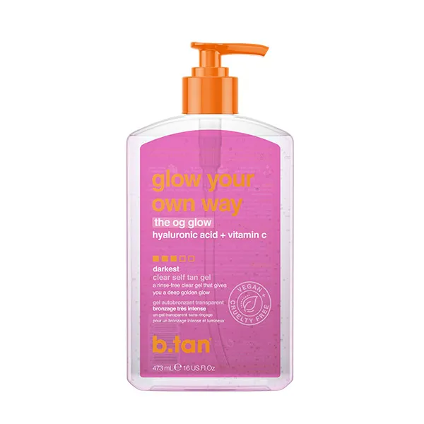 

Прозрачный гель-автозагар Glow Your Own Way B.Tan, 437 ml