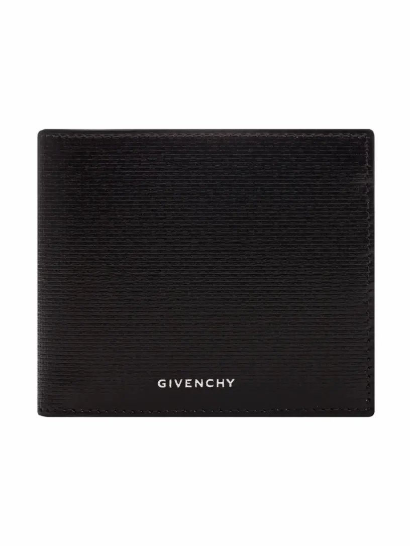 

Кожаное портмоне с логотипом Givenchy, черный