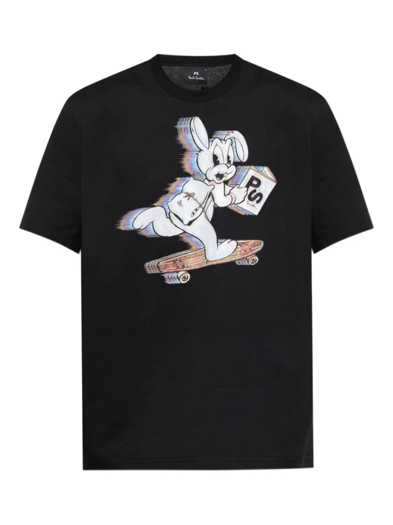 

Футболка с принтом Skate Bunny PS Paul Smith, черный