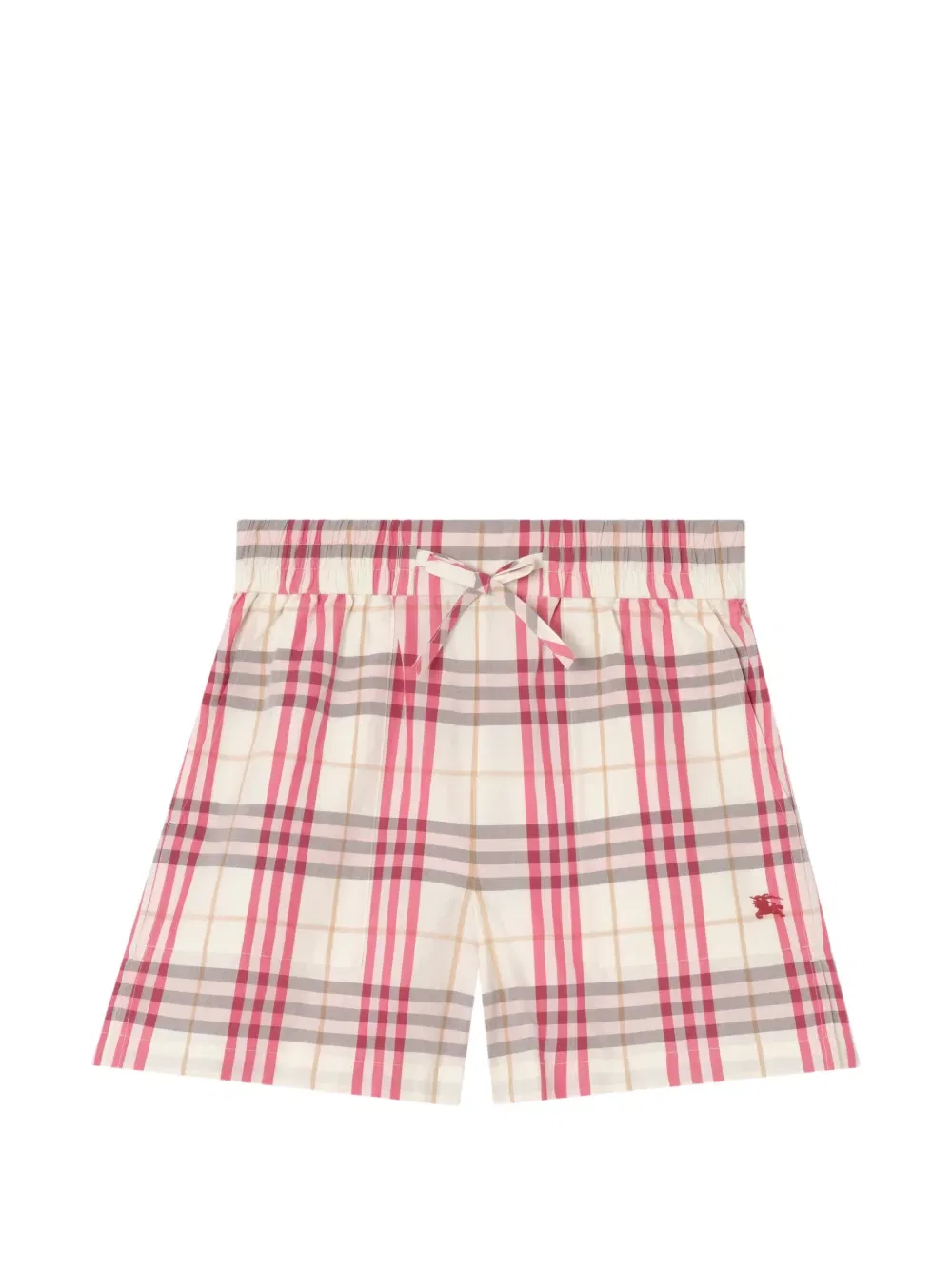 Шорты Burberry, летние, баклажановый