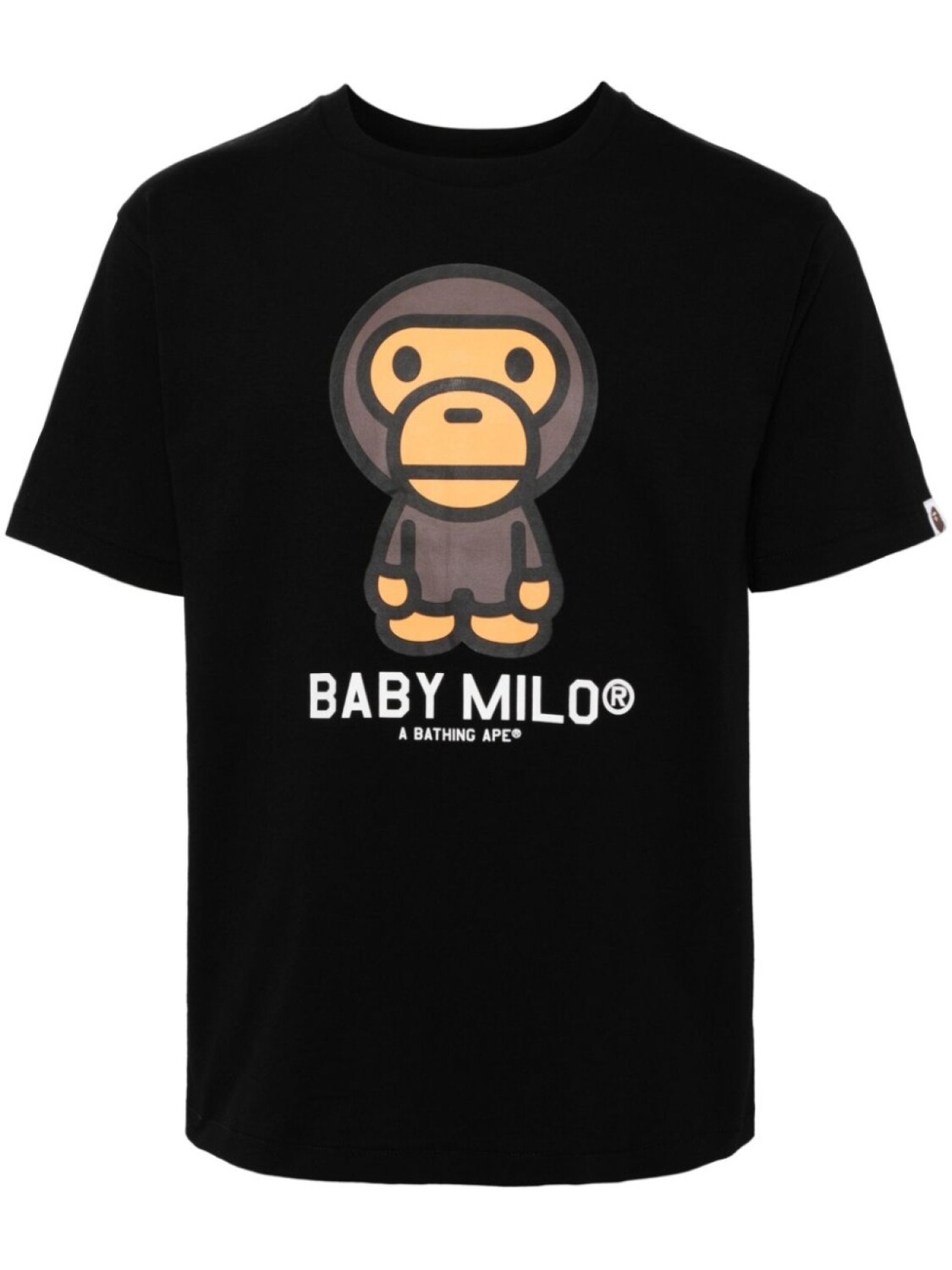 

A BATHING APE футболка Baby Milo, черный