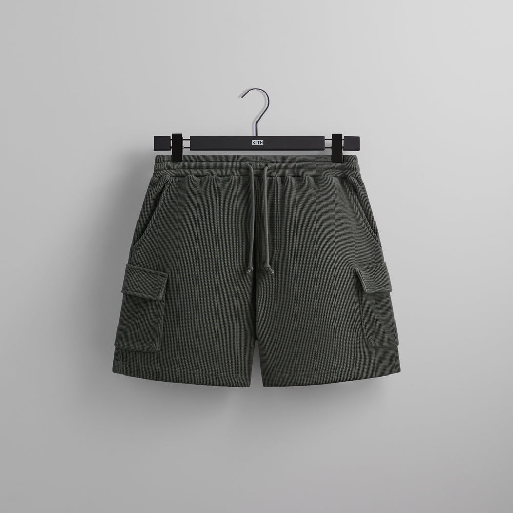 

Шорты Kith Micro Waffle Fairfax Cargo Shorts, цвет Machine
