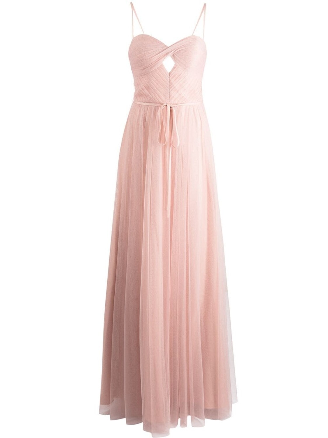 

Платье макси с вырезом в форме сердца Marchesa Notte Bridesmaids, розовый