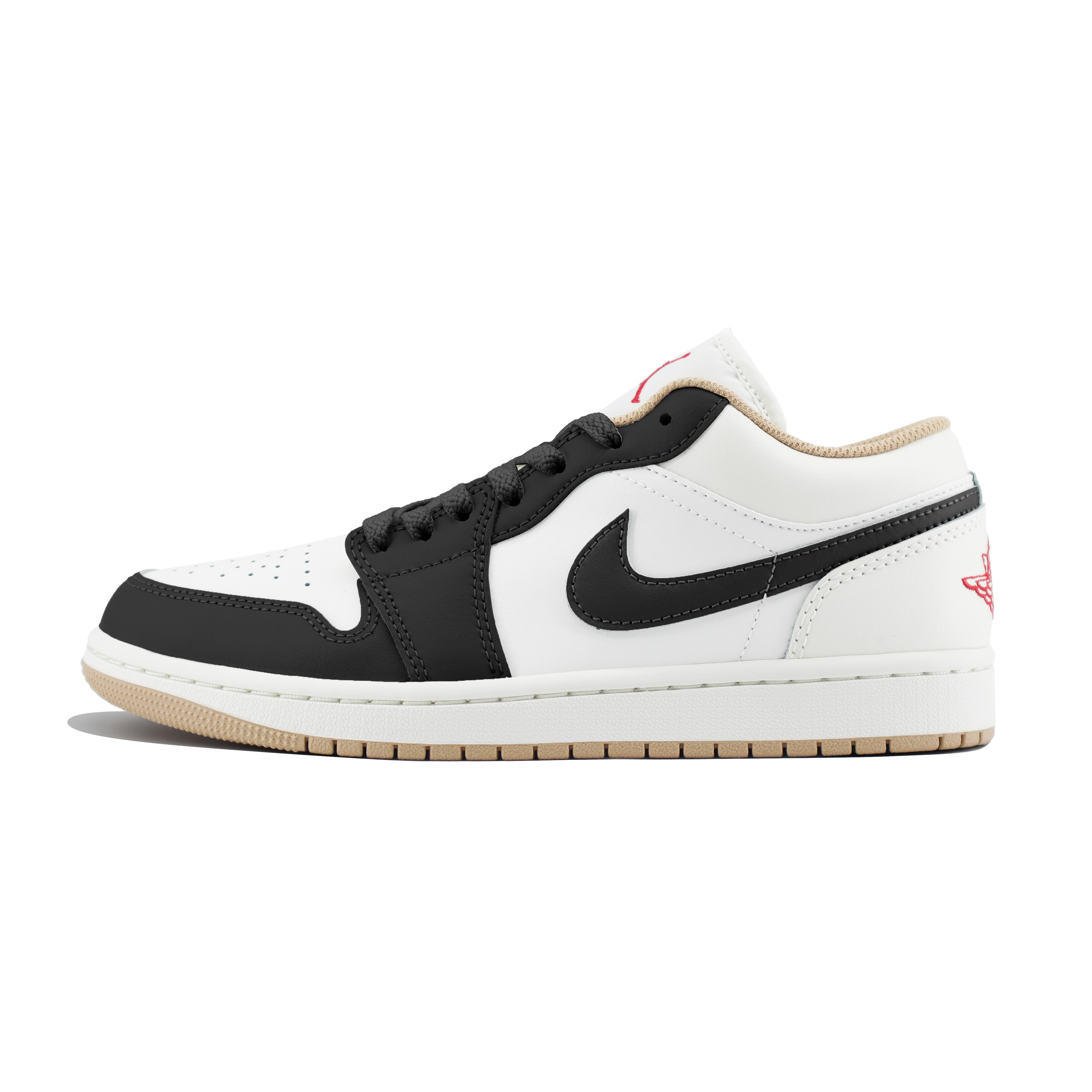 

Jordan Баскетбольные кроссовки Air 1 LOW'Sail' с низким верхом, износостойкие, винтажные, мужские, черно-белые