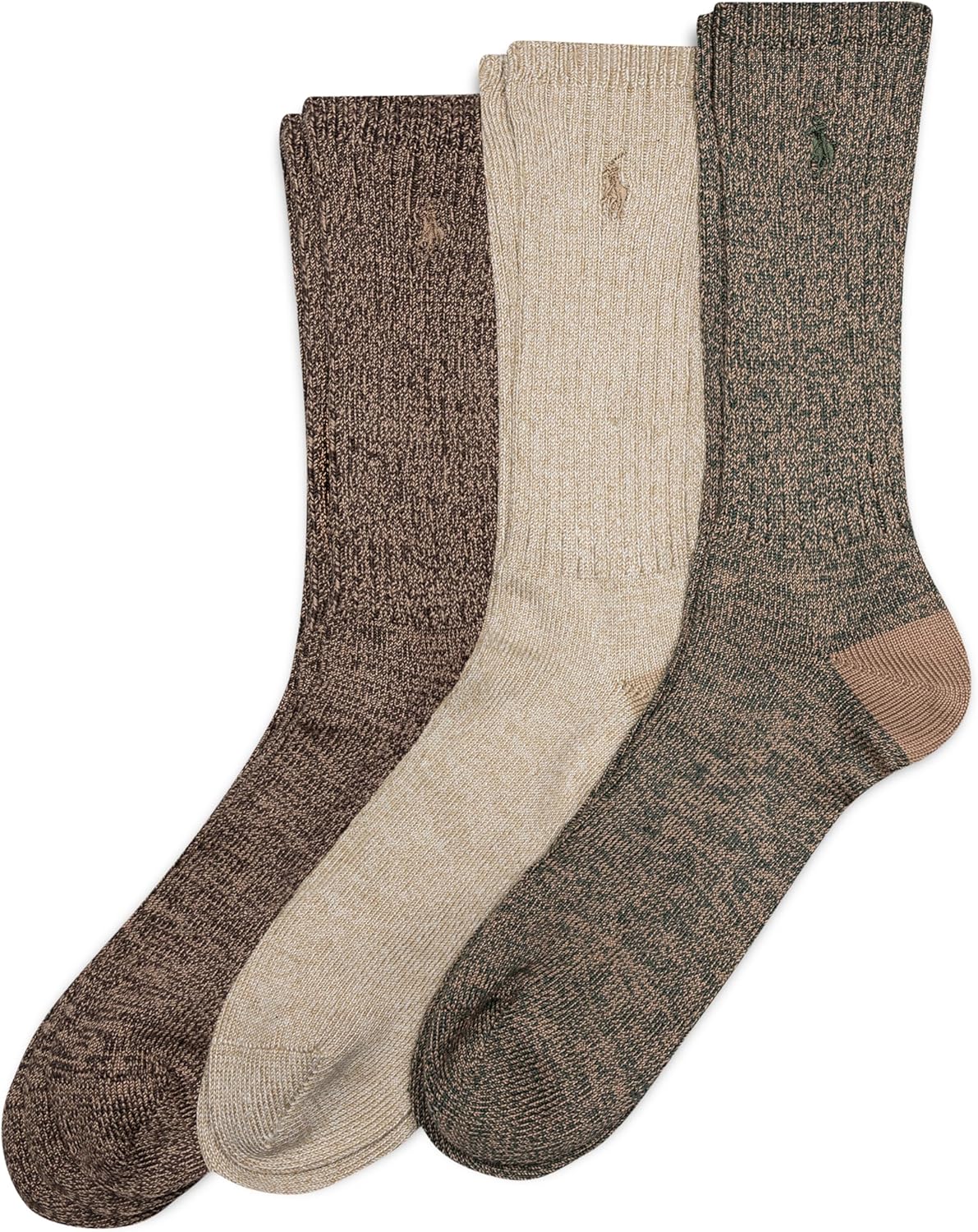 

Мужские супермягкие носки Ragg Polo Ralph Lauren (3 пары), Khaki