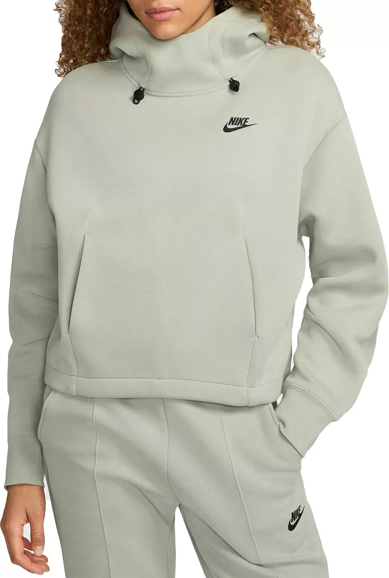 

Женская толстовка большого размера из флиса Nike Sportswear Tech Fleece, цвет Jade Horizon