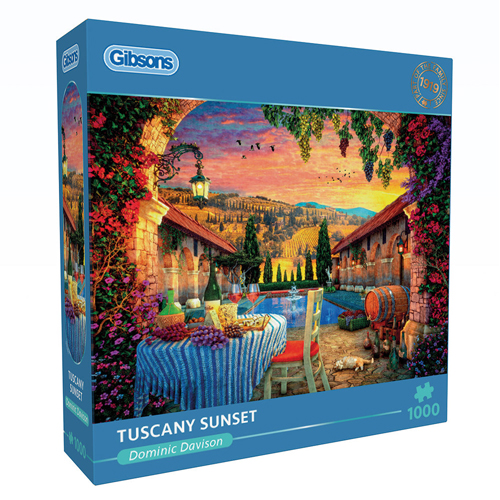 

Пазлы Tuscany Sunset