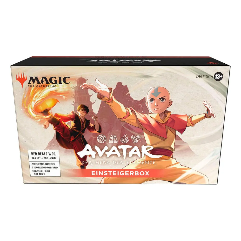 

Набор коллекционных карточек Wizards Of The Coast Magic The Gathering Avatar The Last Airbender Beginner Box Case (3 пачки) на немецком языке, прозрачный
