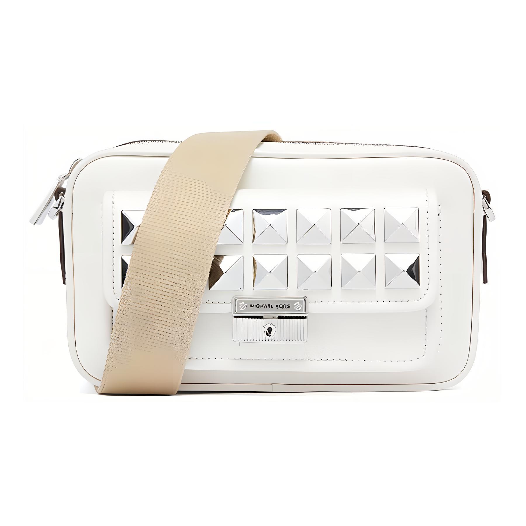 

Сумка через плечо Bradshaw Leather Camera от Michael Kors женская белая