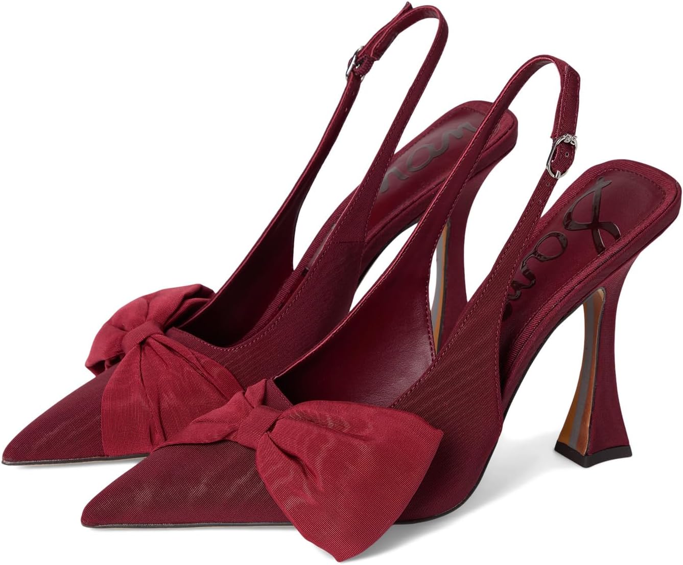 Туфли Sam Edelman Onia Slingback Shoes, цвет French Merlot/Deep Scarlet