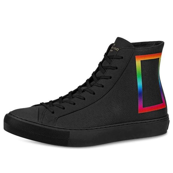 

Кроссовки tattoo sneakers 'black rainbow' Louis Vuitton, черный