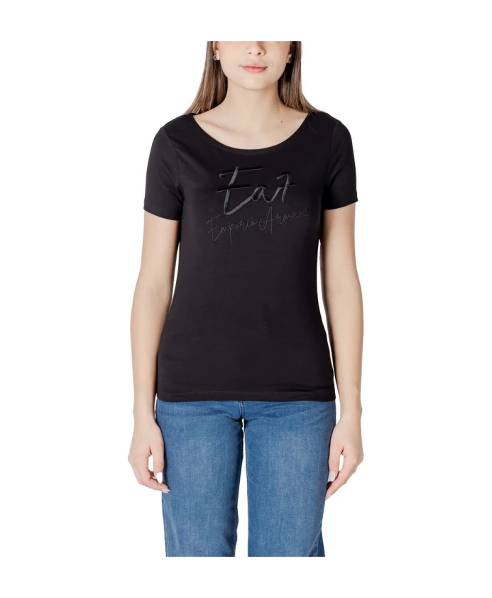 

Футболка с коротким рукавом Emporio Armani Ea7, черный