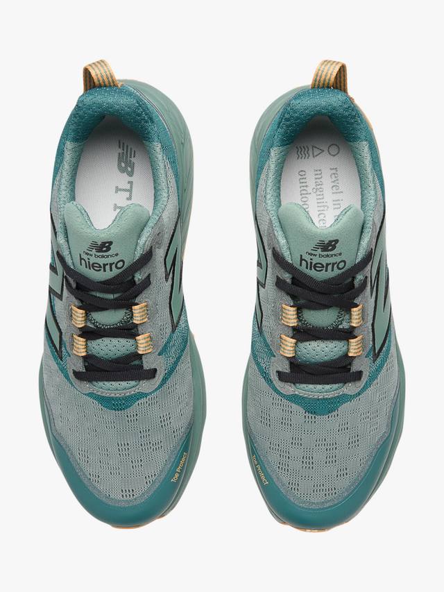 Мужские кроссовки для бега fresh foam x hierro v9 trail New Balance, цвет Dark Juniper — фото 4