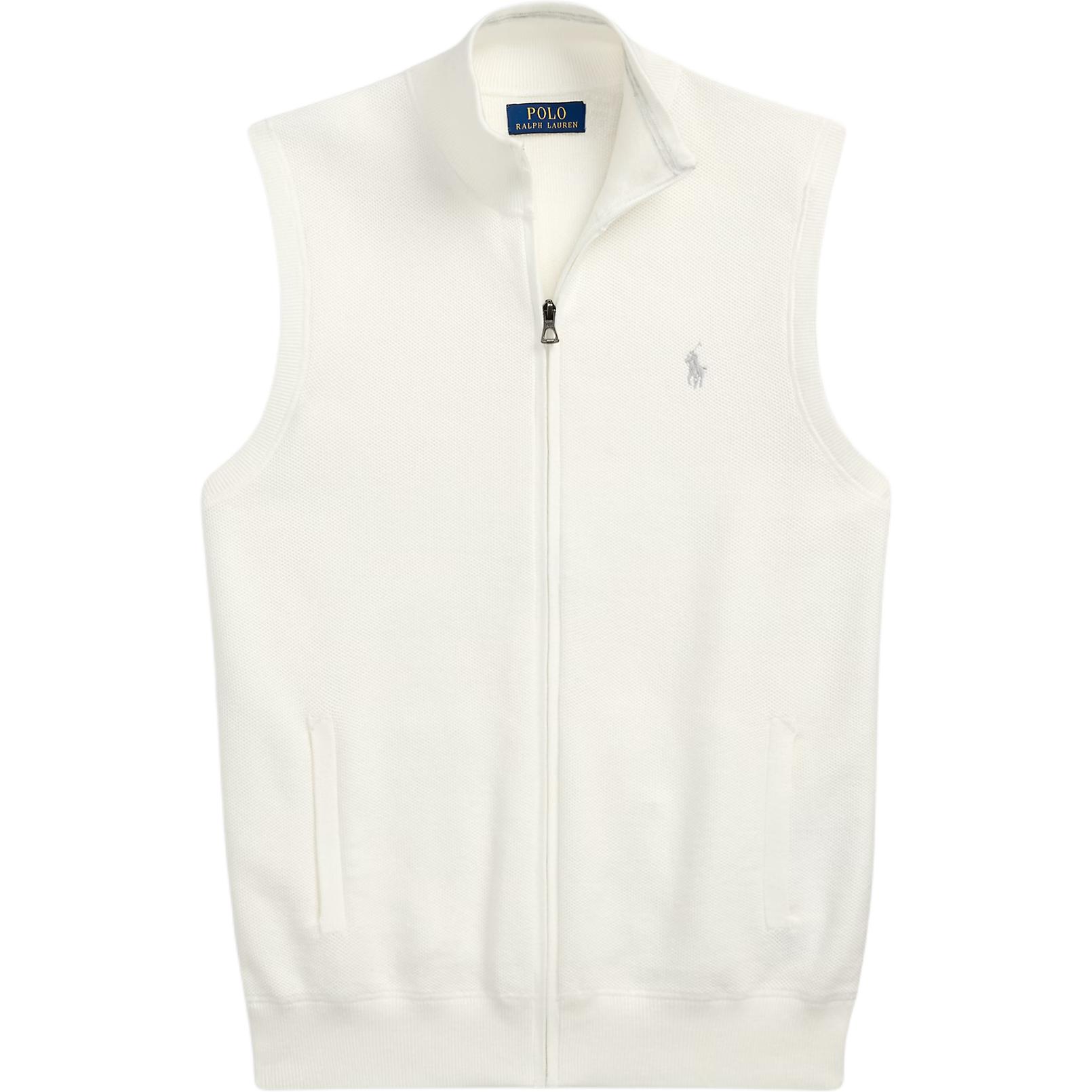 

Polo Ralph Lauren Мужская белая жилетка, White
