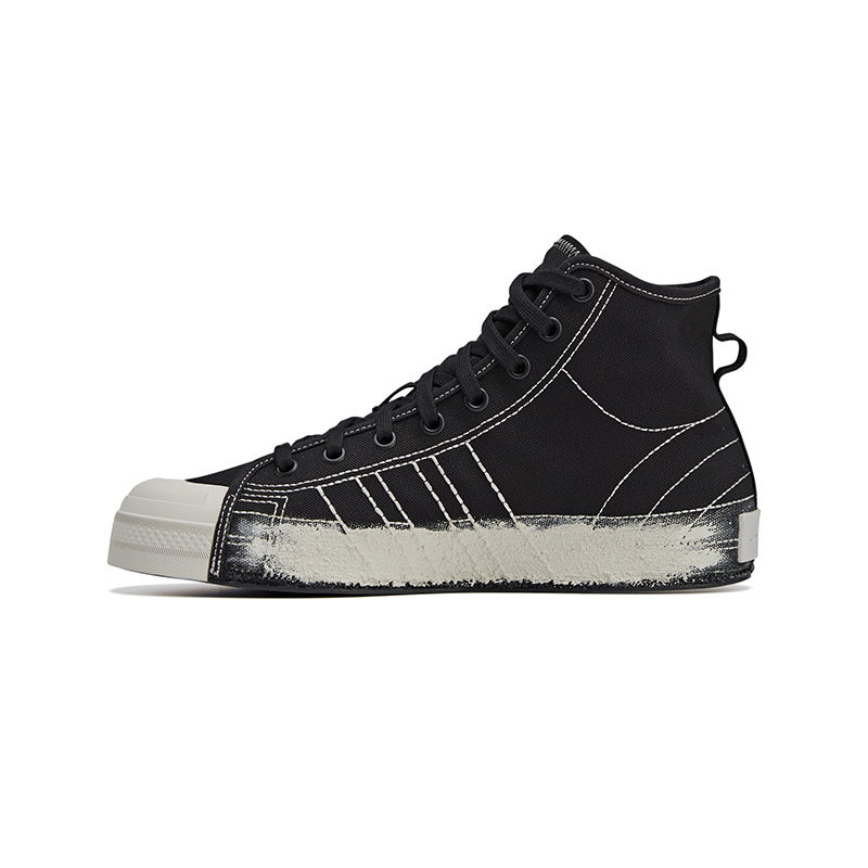 

Y-3 Мужские высокие парусиновые туфли NIZZA HI, черные