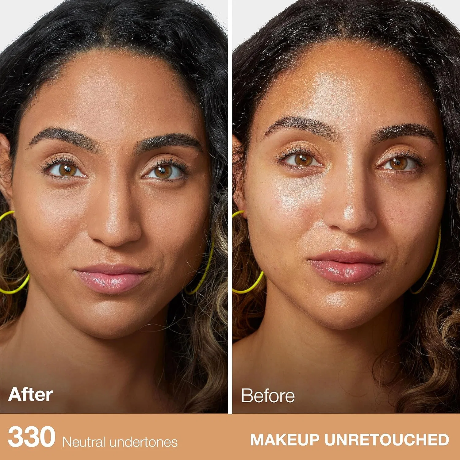 Тональная основа Fit Me, матовая, Maybelline New York, 330 Toffee, 30 мл — фото 3