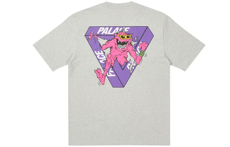 

Футболка M Zone Mutant Ripper PALACE, серый
