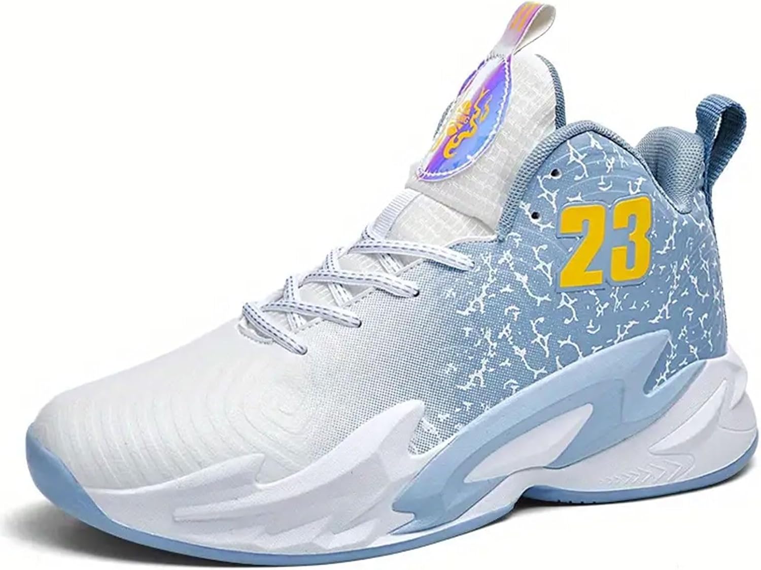 

Мужские баскетбольные кроссовки MAIZUN, модные, противоскользящие, легкие, дышащие, для улицы и бега, синий
