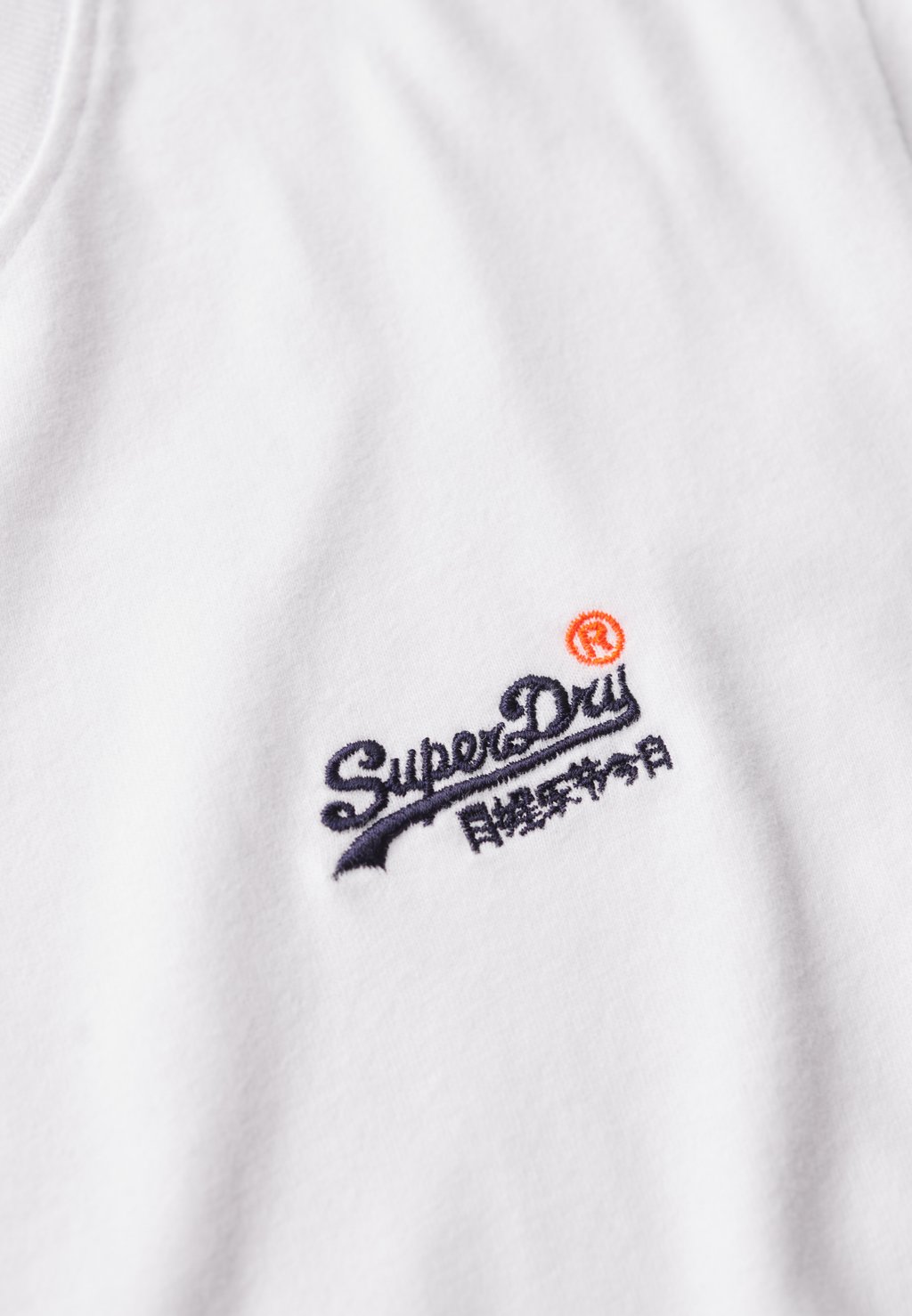 Базовая футболка ESSENTIAL EMBROIDERED Superdry, белый — фото 4