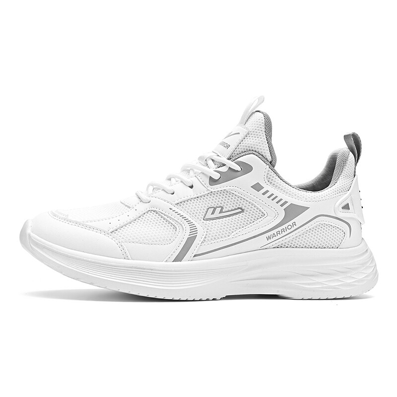 

Винтажные баскетбольные кроссовки мужские с низким верхом Warrior, цвет White/Gray
