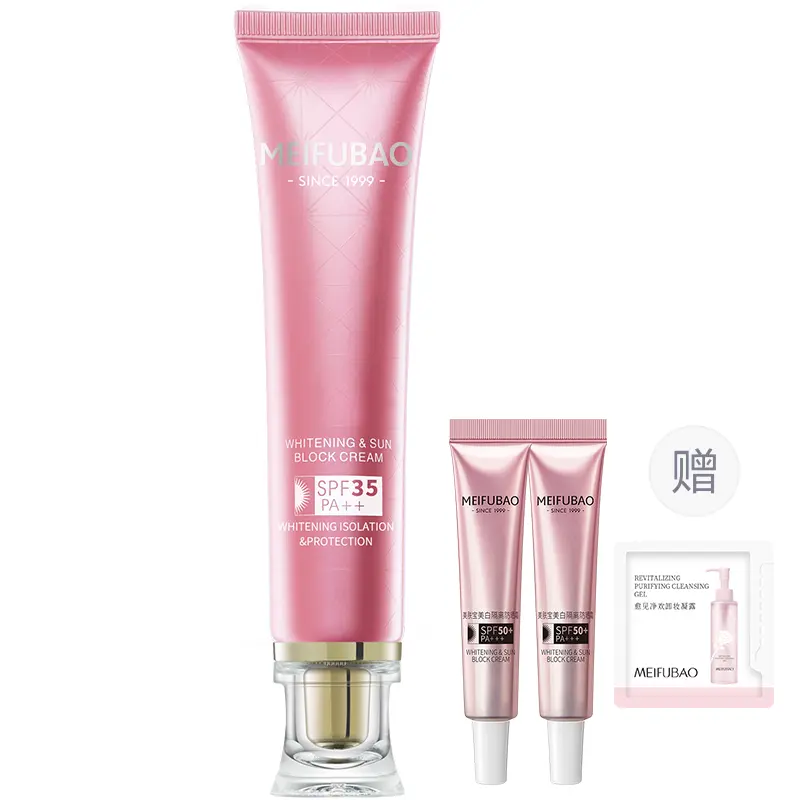 

Универсальный праймер с осветляющим эффектом и солнцезащитой UV Protection, водостойкий и устойчивый к поту SPF50/PA+++ 40мл+150мл SINCE 1999