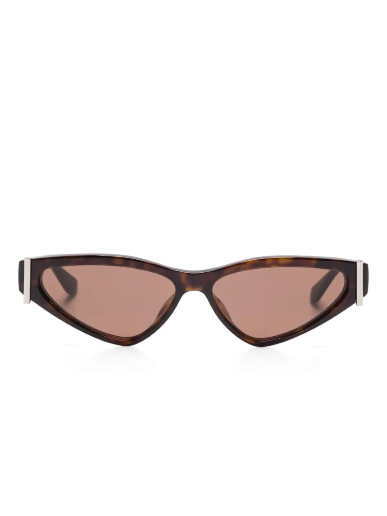 

Alexander McQueen Eyewear солнцезащитные очки в оправе 'кошачий глаз', коричневый