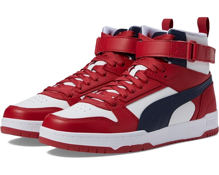 

Кроссовки PUMA RBD Game, цвет PUMA White/New Navy/Club Red