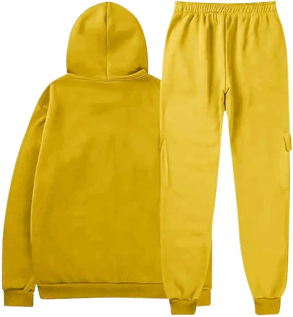 Спортивный костюм из рипстоп-ткани, Generic, 2 предмета, A01_yellow — фото 4
