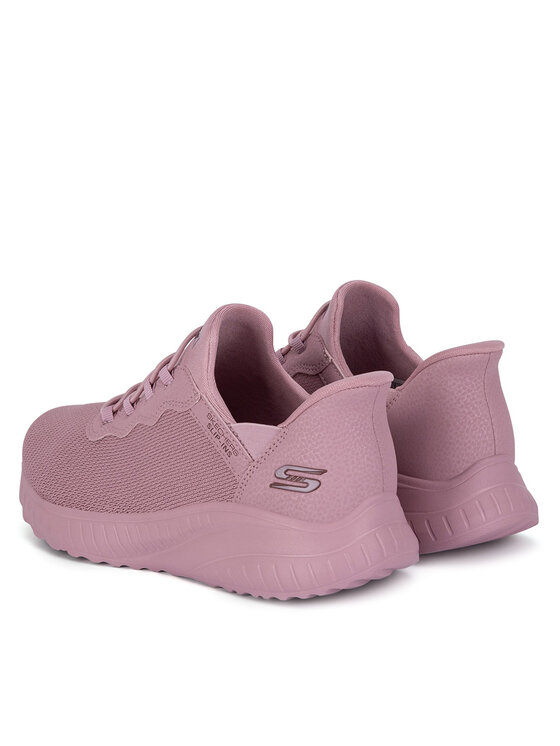 Кроссовки BOBS SQUAD CHAOS 117500 ROS Skechers, розовый — фото 3