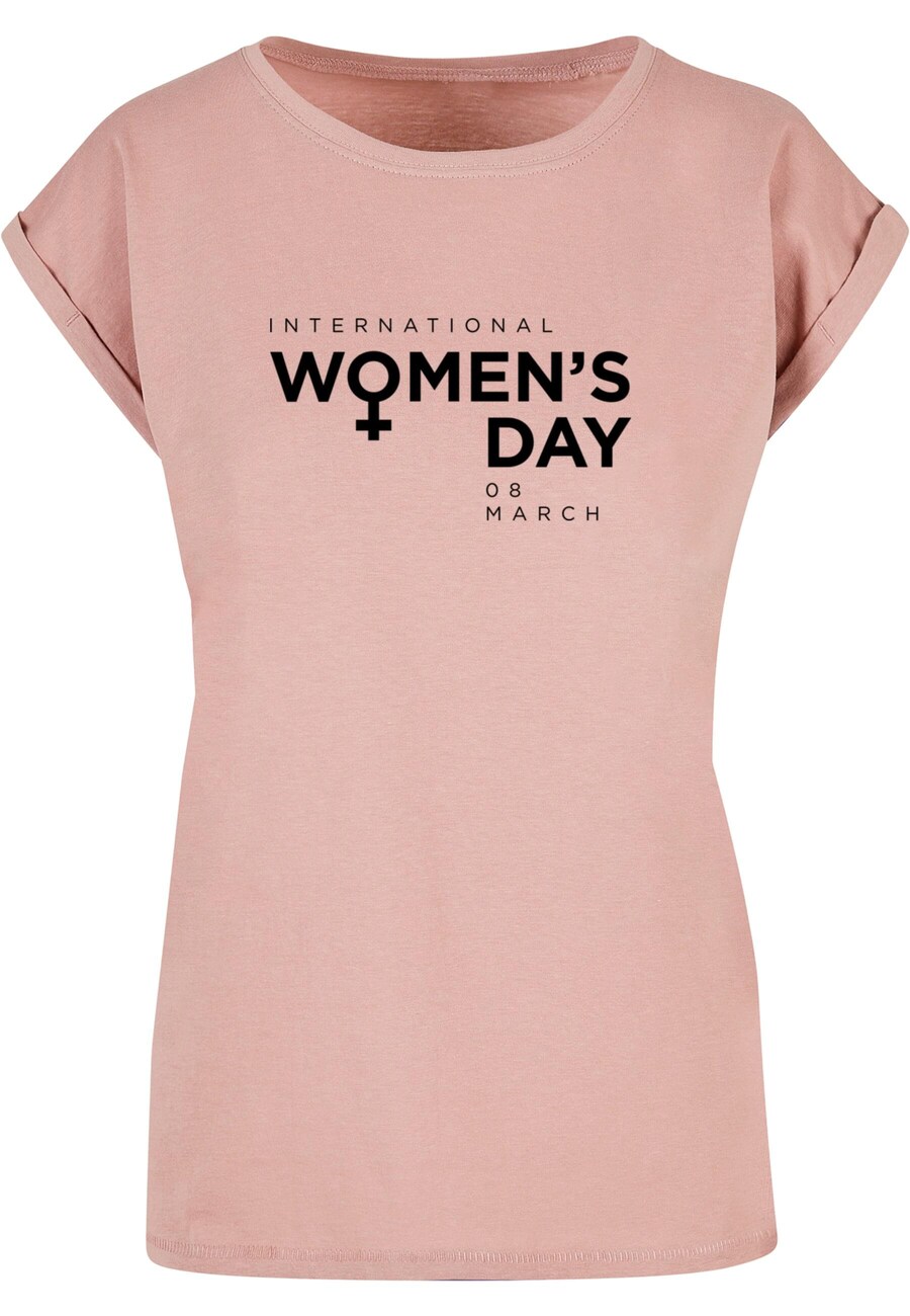 

Футболка Merchcode Shirt WD - International Women s Day, темно-розовый
