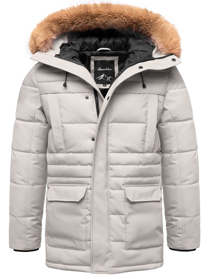 

Зимняя куртка KENT серого цвета Amaci&Sons