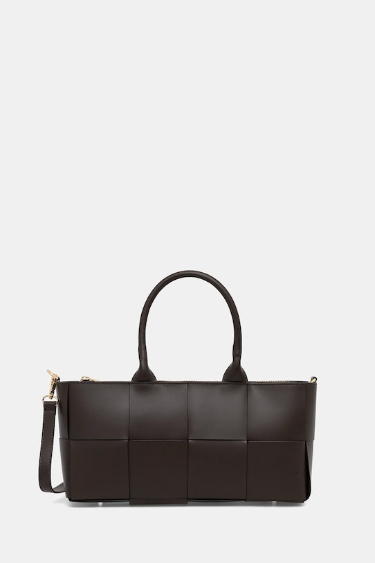 

Кожаная сумка Answear.LAB, коричневый