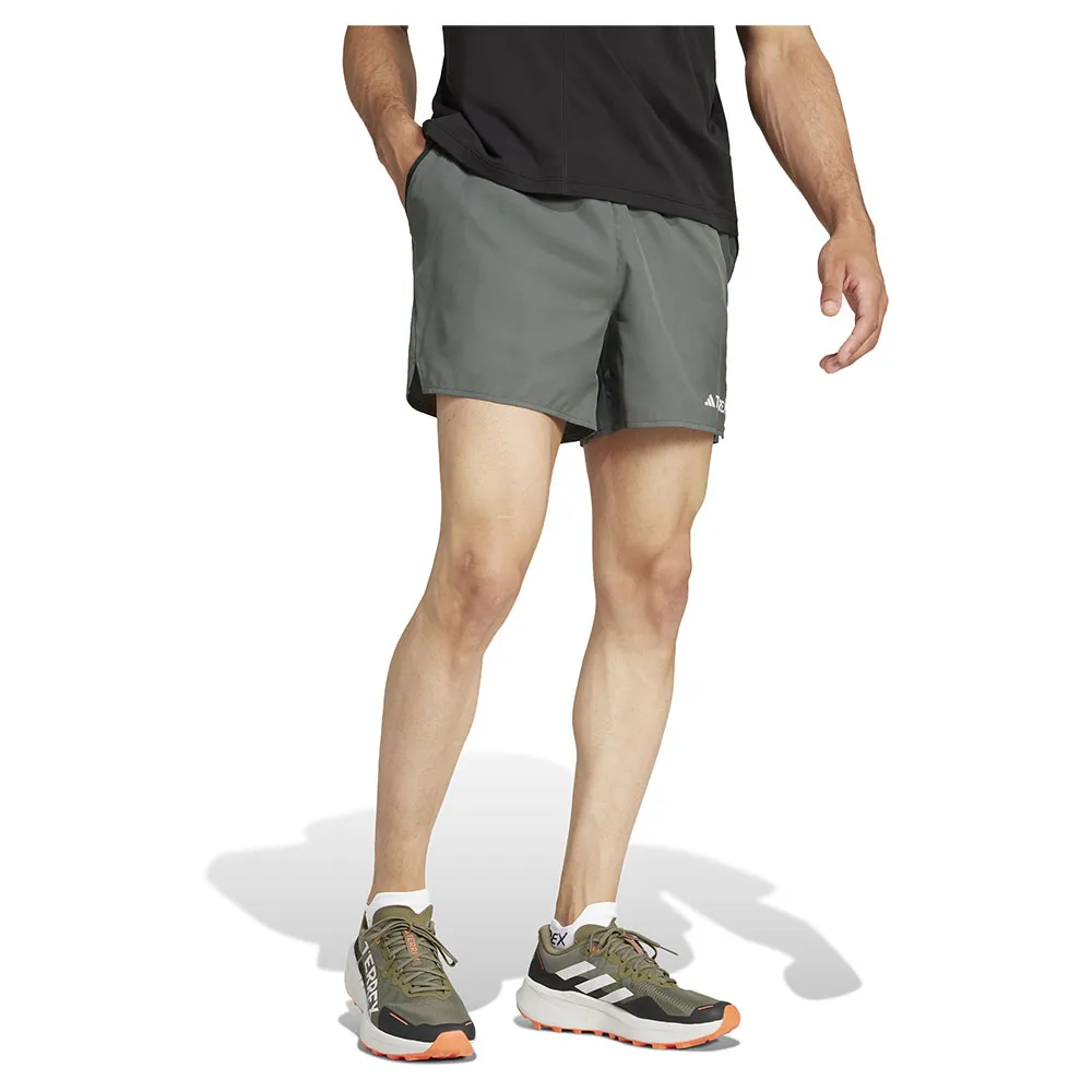 Шорты adidas Terrex Multi Light 5´´, серый — фото 4