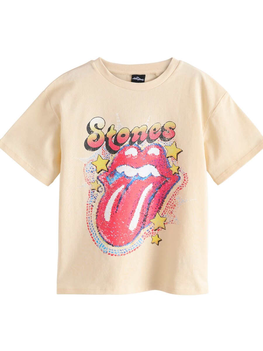 

Рубашка Next Rolling Stones, кремовый