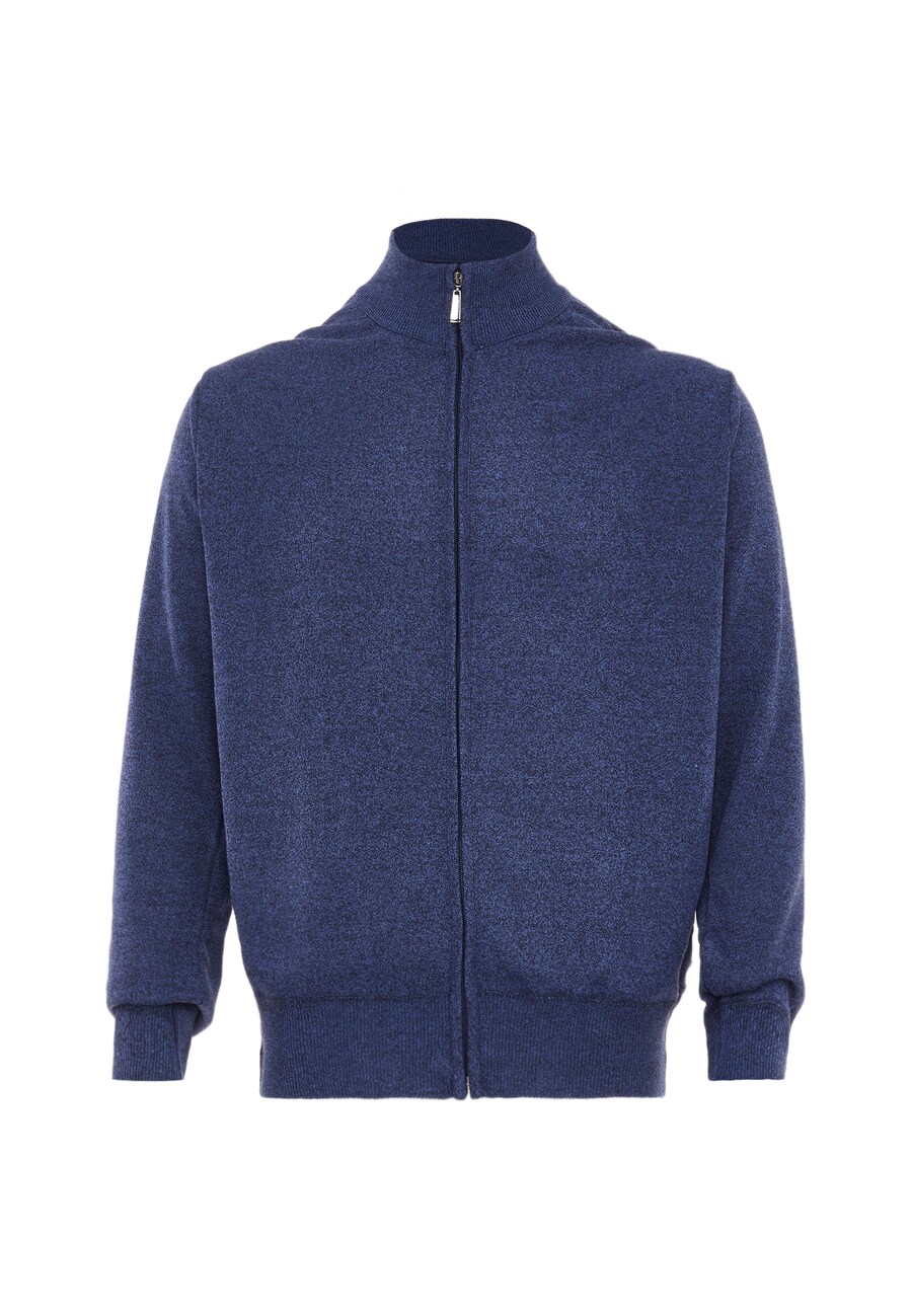 

Вязаный кардиган fernell Knit Cardigan, пятнистый синий