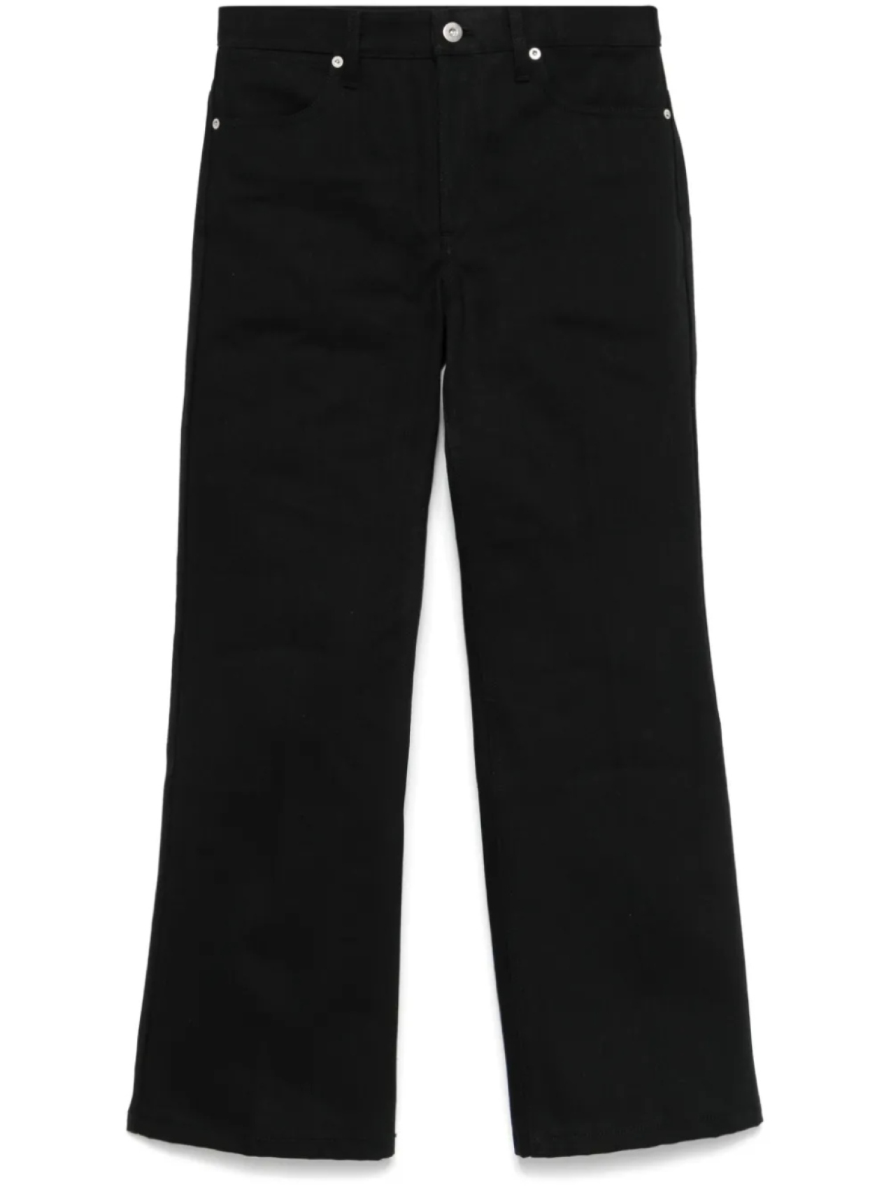 

Расклешенные джинсы Jil Sander, черный