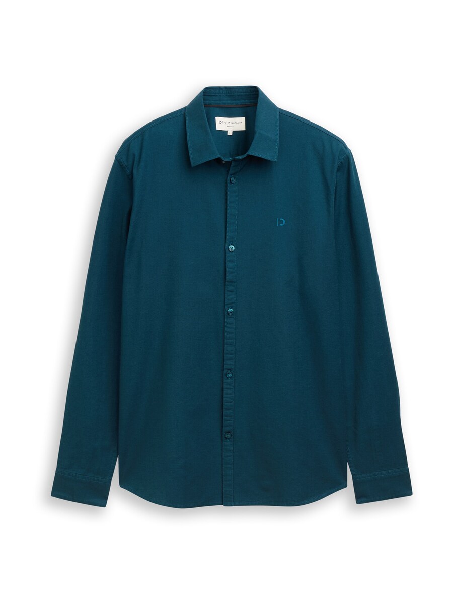 

Рубашка на пуговицах классического кроя TOM TAILOR DENIM, Petrol