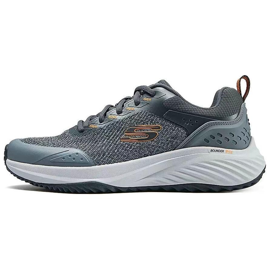 

Кроссовки Skechers Bounder Lifestyle Shoes Men Low-top Gray/Orange, серый/оранжевый