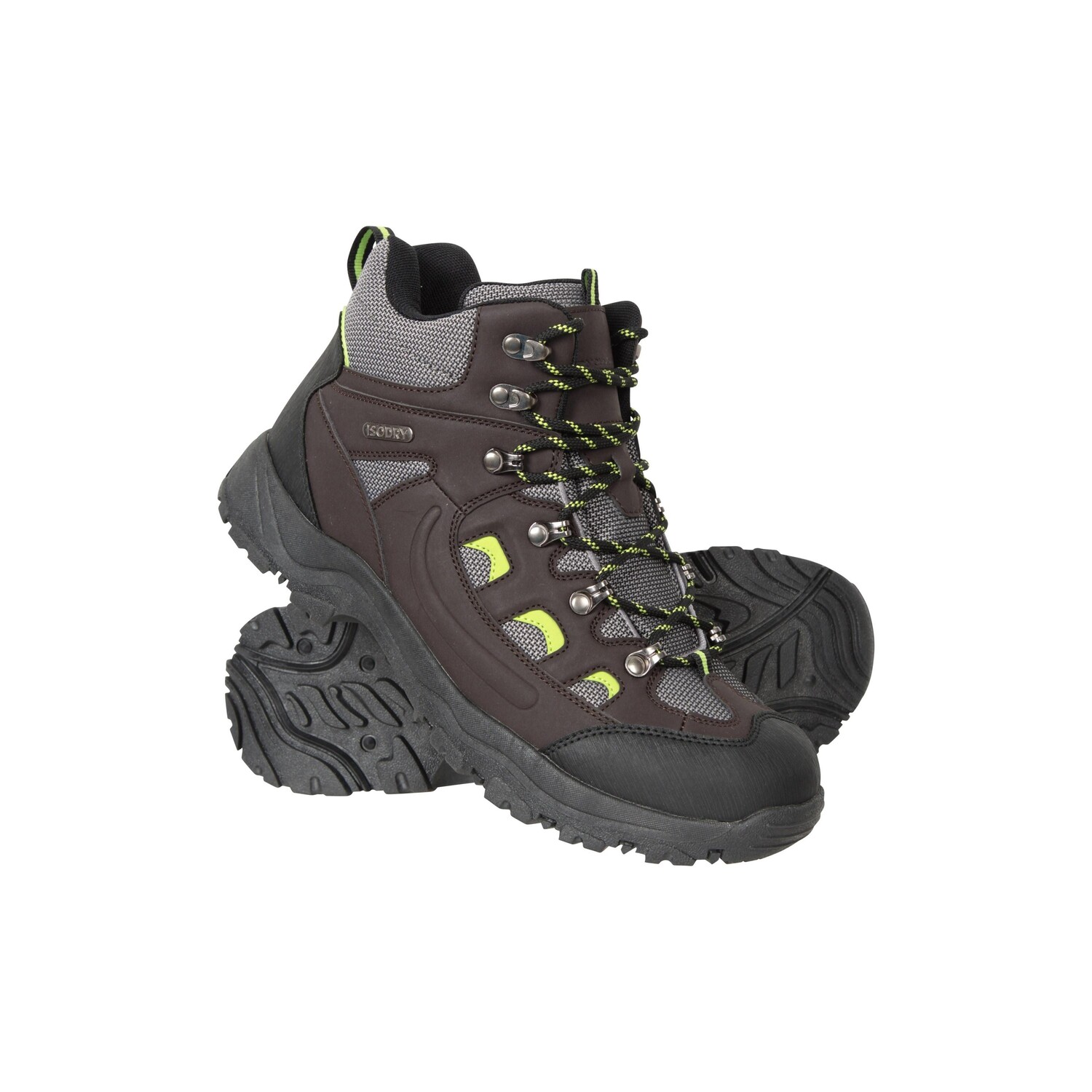 

Походные ботинки «авантюрист» Mountain Warehouse, зеленый