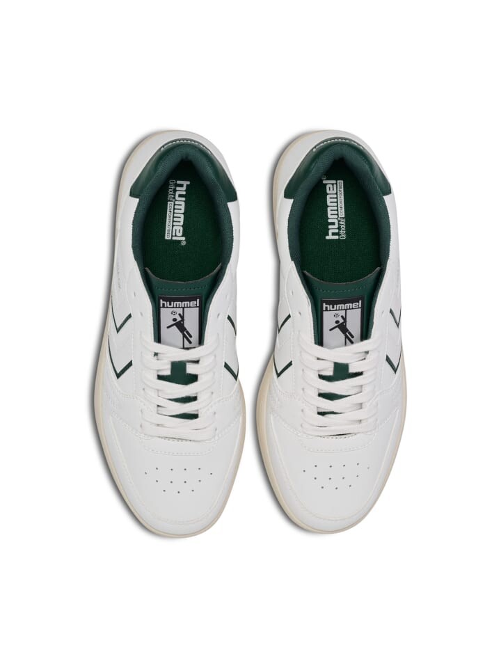 Кроссовки Hummel Indoor Shoe Liga Gk Multisport Erwachsene, цвет white/green — фото 3