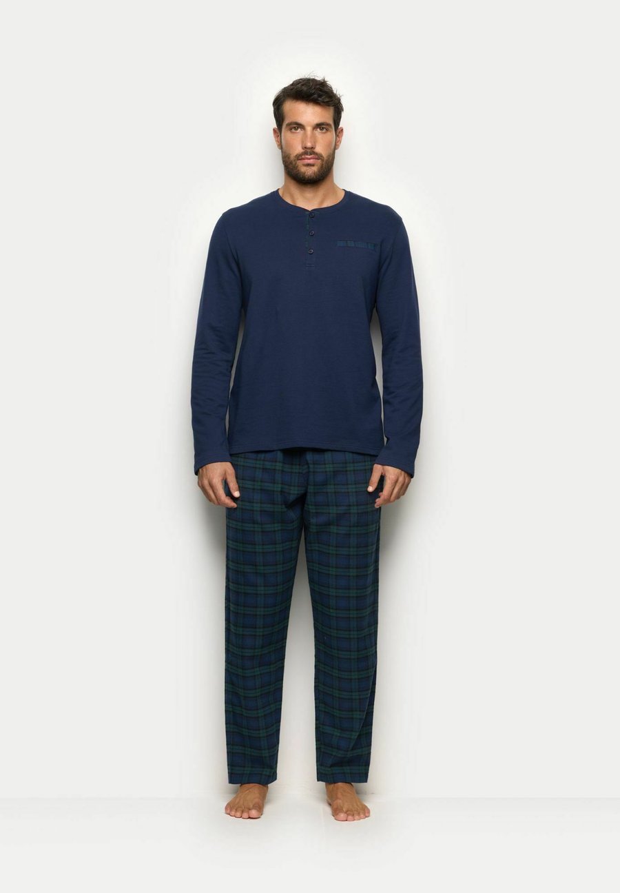 

Пижамный комплект Yamamay WINTER DAILY SET, Dark Blue Checkered/Dark Blue