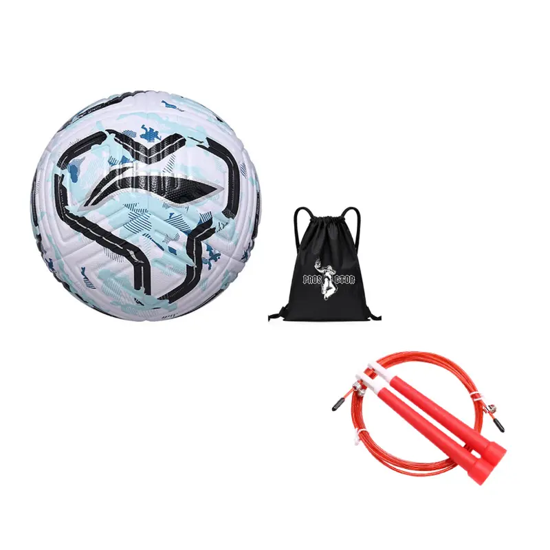 

LINING Размер 5 футбольный мяч TPU бесшовный термосклеивание Unisex белый черный синий