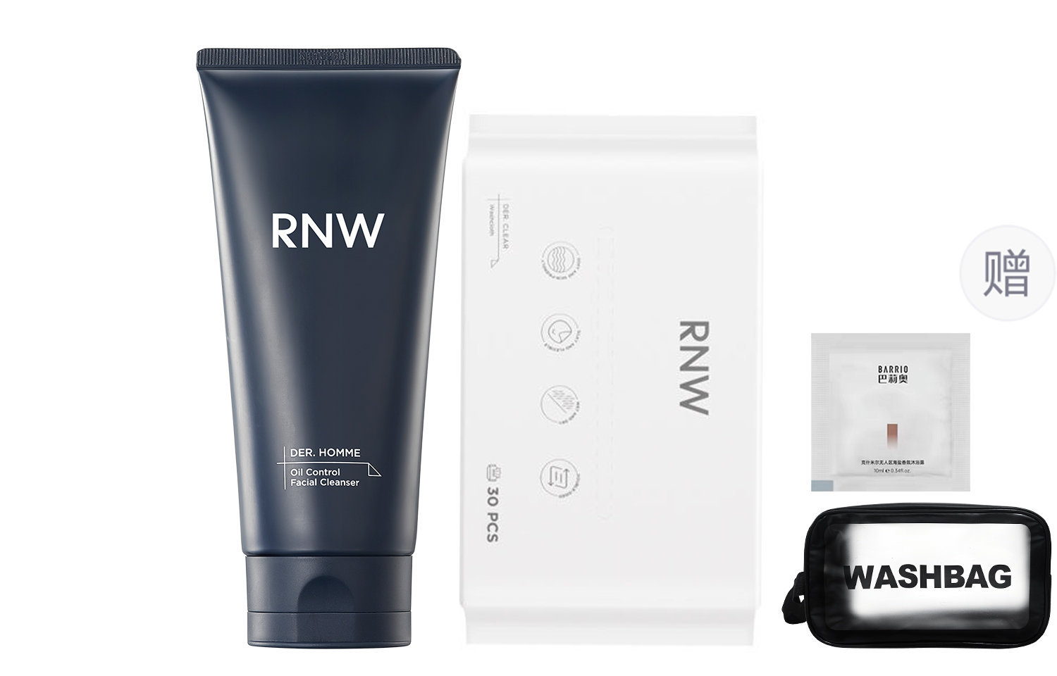 

Набор для ухода за кожей: очищающее средство для лица и полотенца для лица men's oil control hydrating amino acid cleanser lotion cleaning RNW
