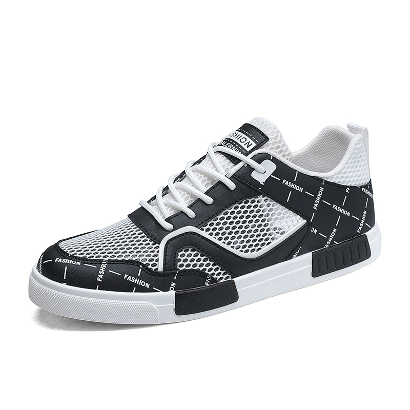 

Низкие повседневные туфли мужские King Jinmai, White Black
