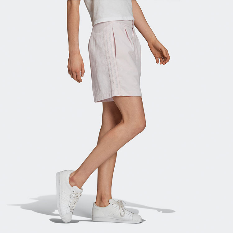 Повседневные шорты женские кристально-фиолетовые Adidas Originals — фото 4