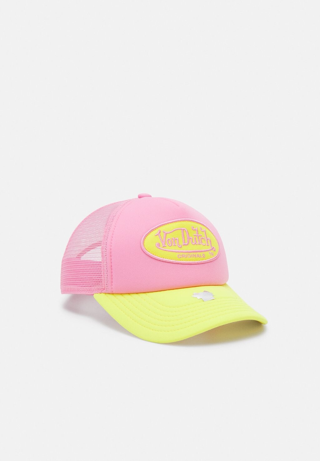 

Бейсболка TAMPA UNISEX Von Dutch, цвет pink/yellow